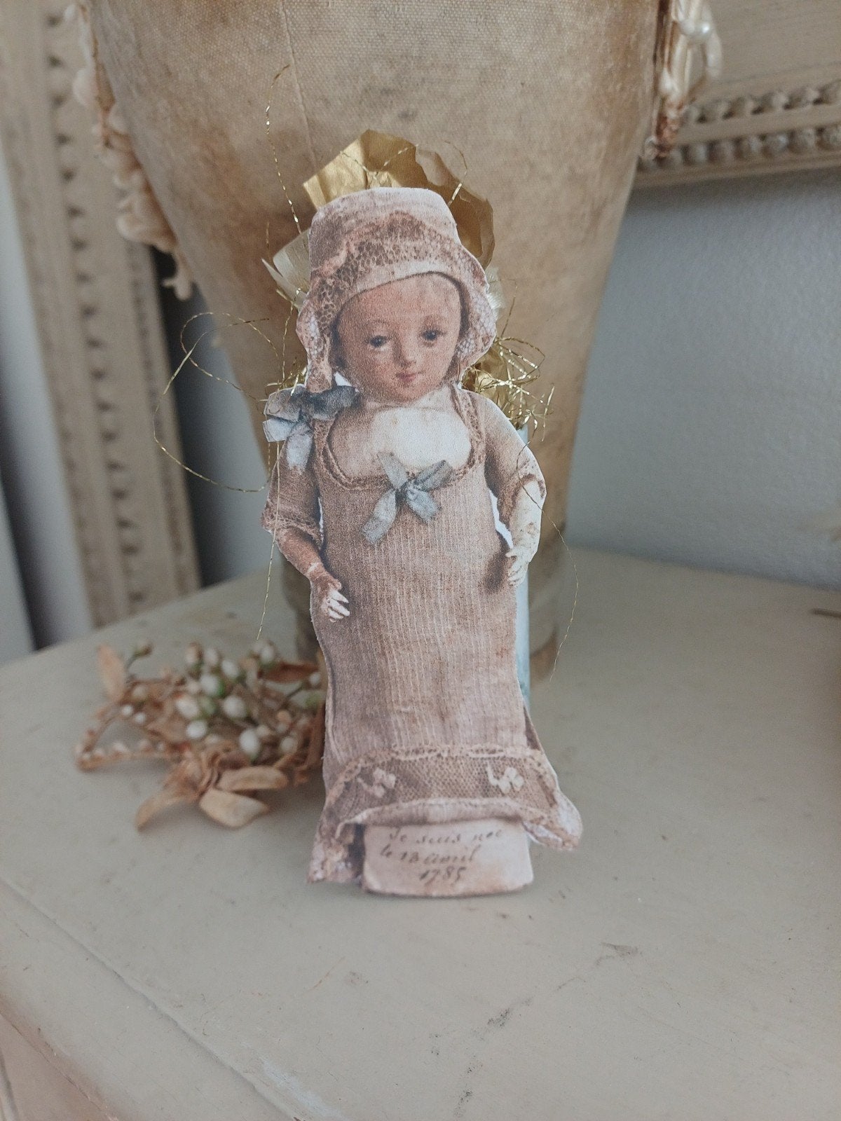 Candy container, kerst,handgemaakt, Ophalen of Verzenden
