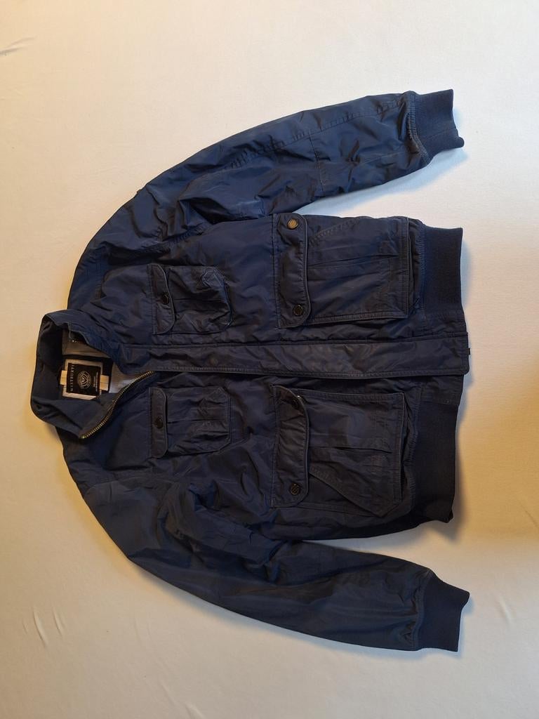 Herenjack blauw Westbury zgan, Ophalen of Verzenden, Zo goed als nieuw, Maat 48/50 (M), Blauw