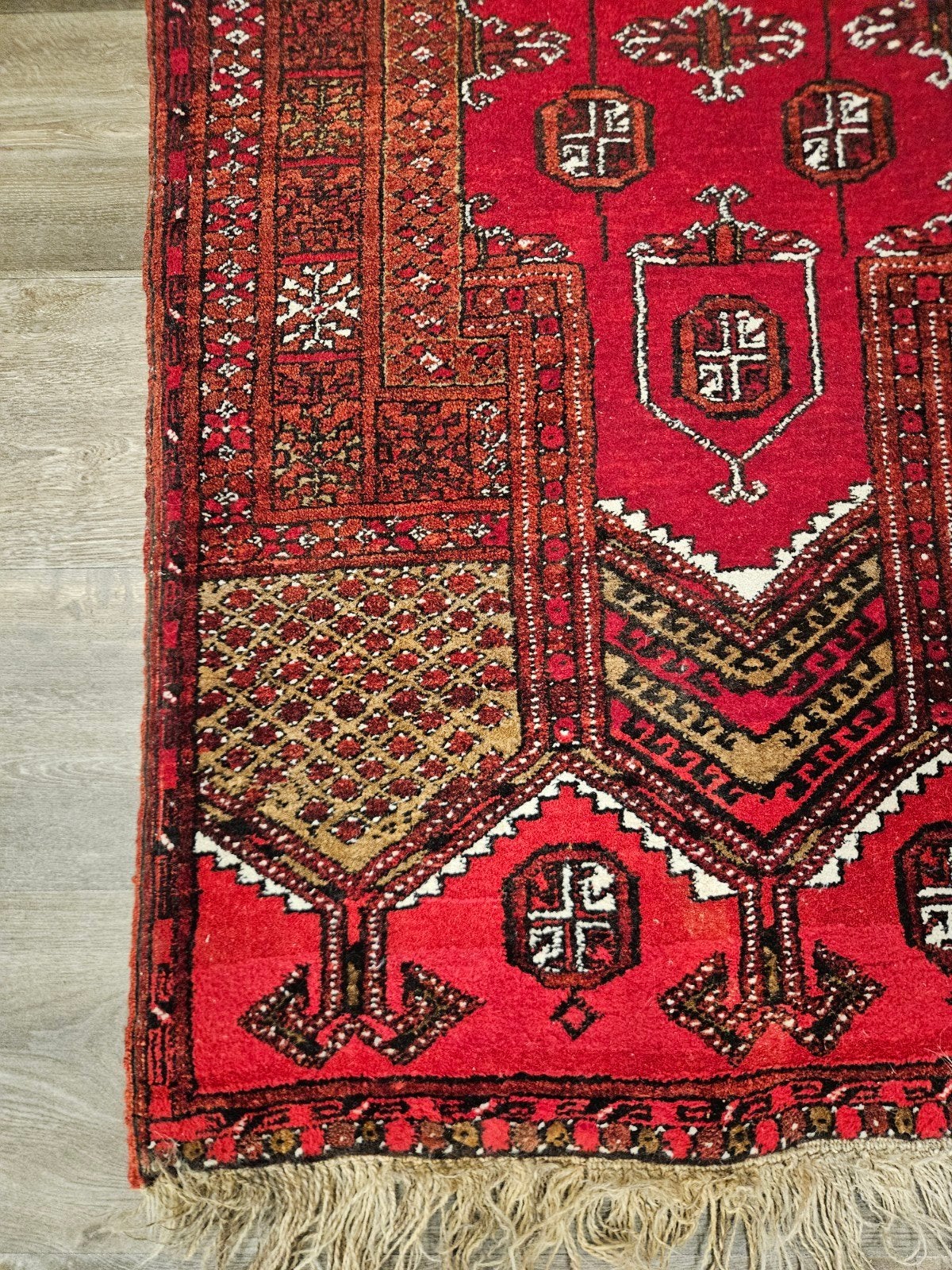 Afghaans Handgeknoopt Tapijt. Prachtige kleuren en patronen!, Afghaans, 100 tot 150 cm