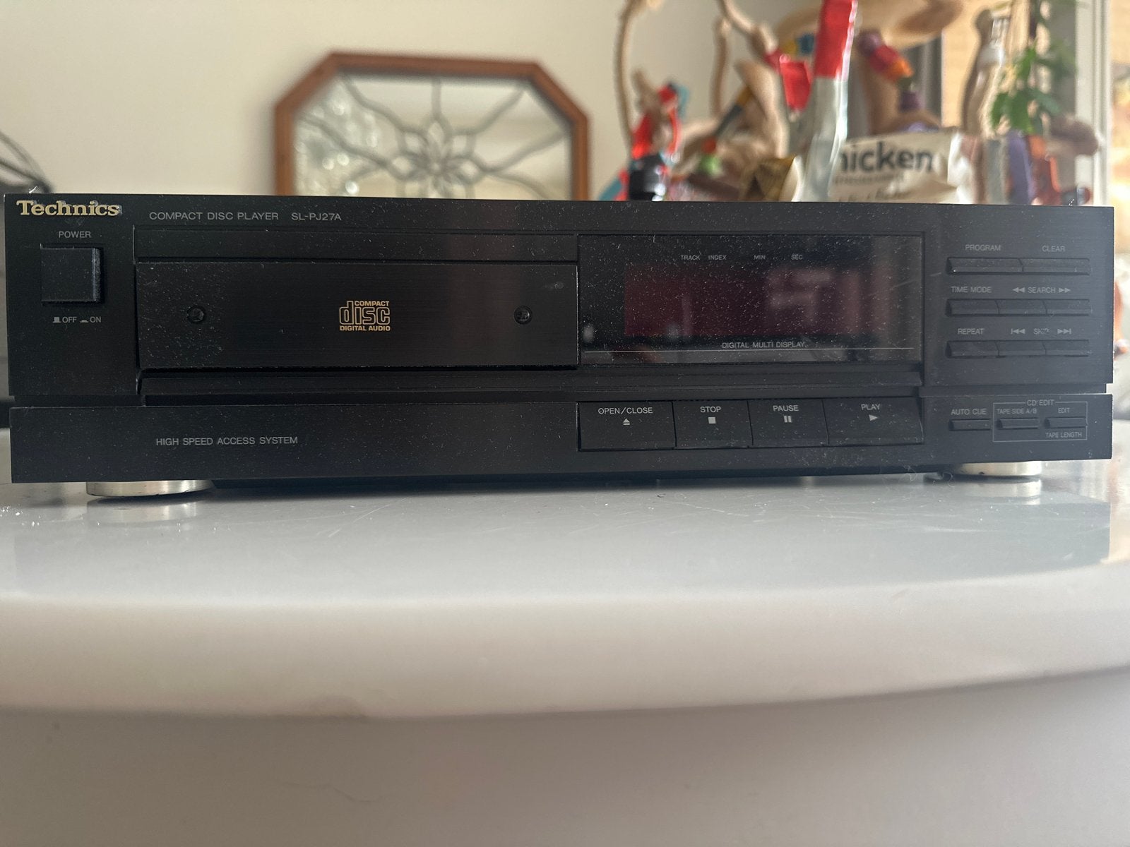 Technics SL-PJ27A Compact Disc Speler, Audio, Tv en Foto, Ophalen, Gebruikt, Technics