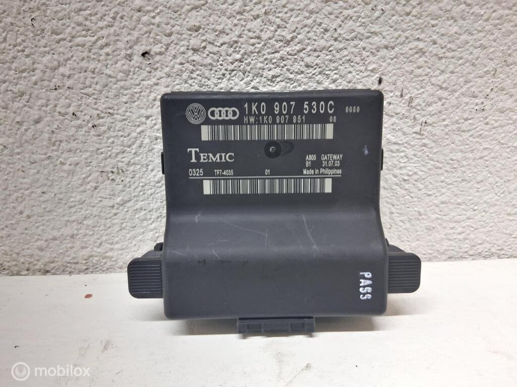 Gateway module Vw Golf V ('03-'08) 1K0907530C, Gebruikt, Volkswagen, Ophalen of Verzenden