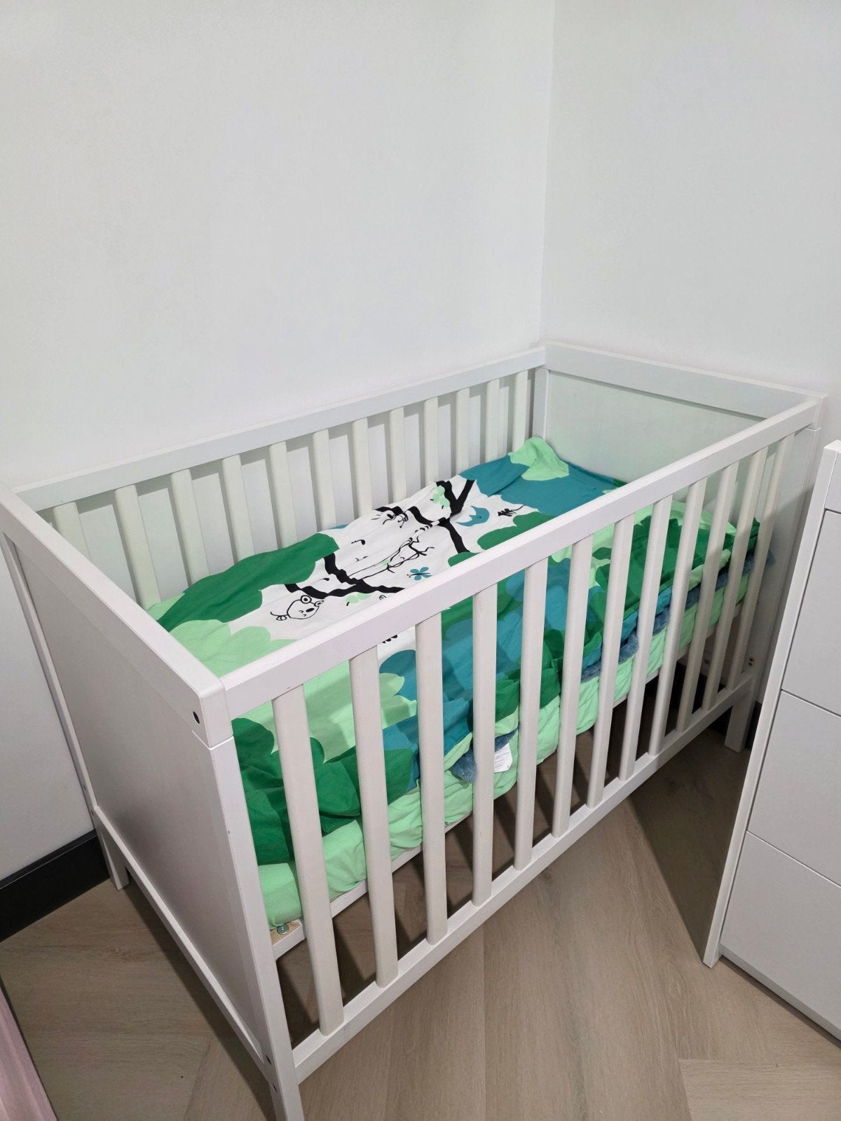 babybedje, Ophalen