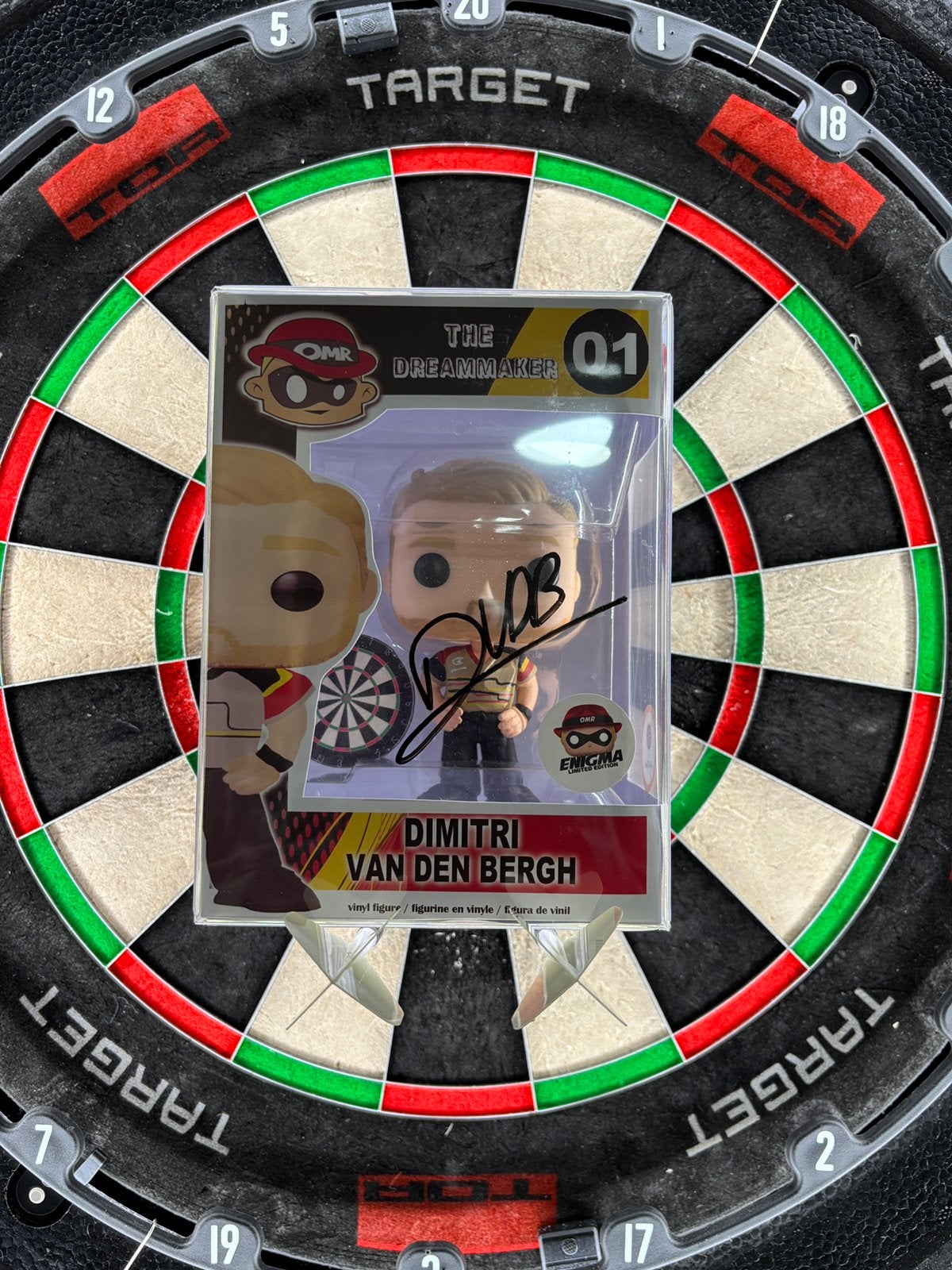 Gesigneerde Dimitri Van den Bergh Funko Pop - Uniek!, Verzamelen, Ophalen of Verzenden, Zo goed als nieuw
