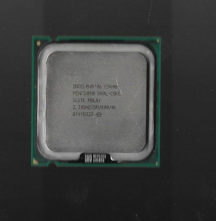 Intel Pentium Dual-Core E5400 2.7GHZ, socket 775, Computers en Software, Ophalen, Gebruikt, 2 tot 3 Ghz, Socket 775