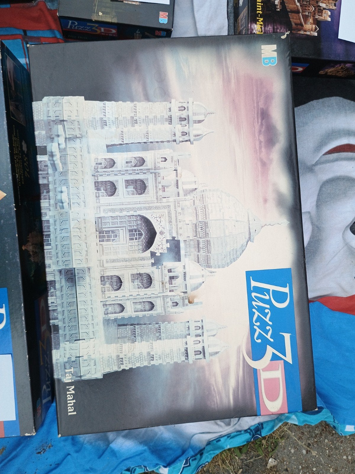 MB Puzz 3D Taj Mahal - 3D Puzzel, Ophalen of Verzenden, 500 t/m 1500 stukjes, Gebruikt, Rubik's of 3D-puzzel