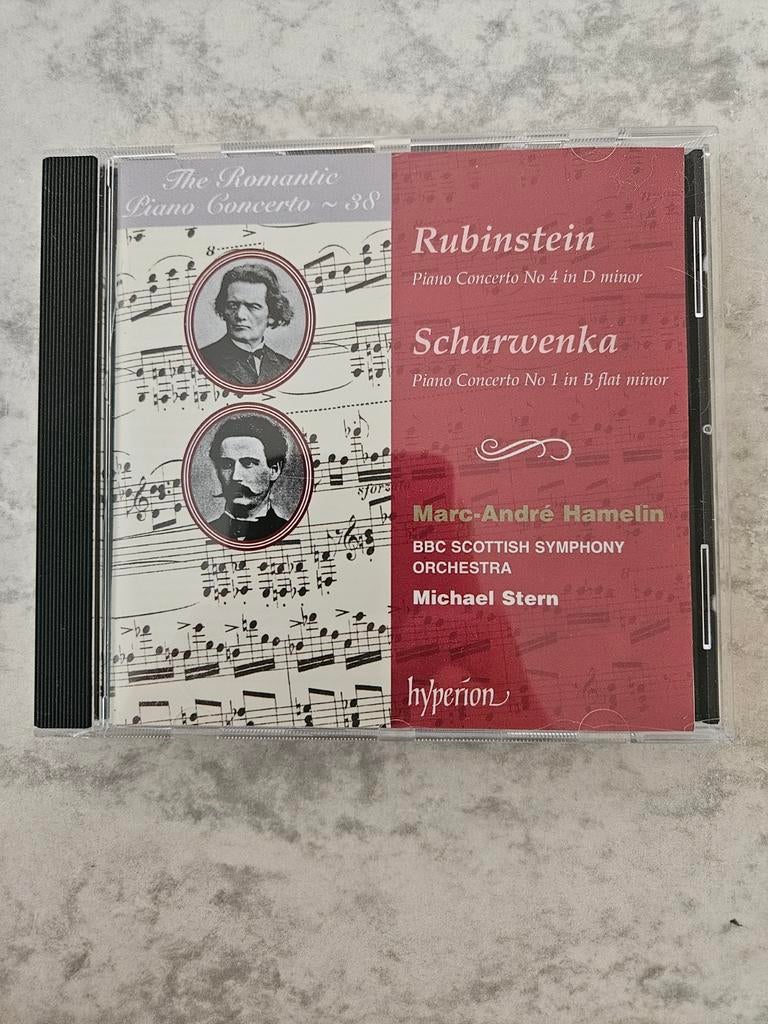 Marc-André Hamelin - Rubinstein & Scharwenka: Piano Concerto, Ophalen of Verzenden, Romantiek, Zo goed als nieuw, Orkest of Ballet