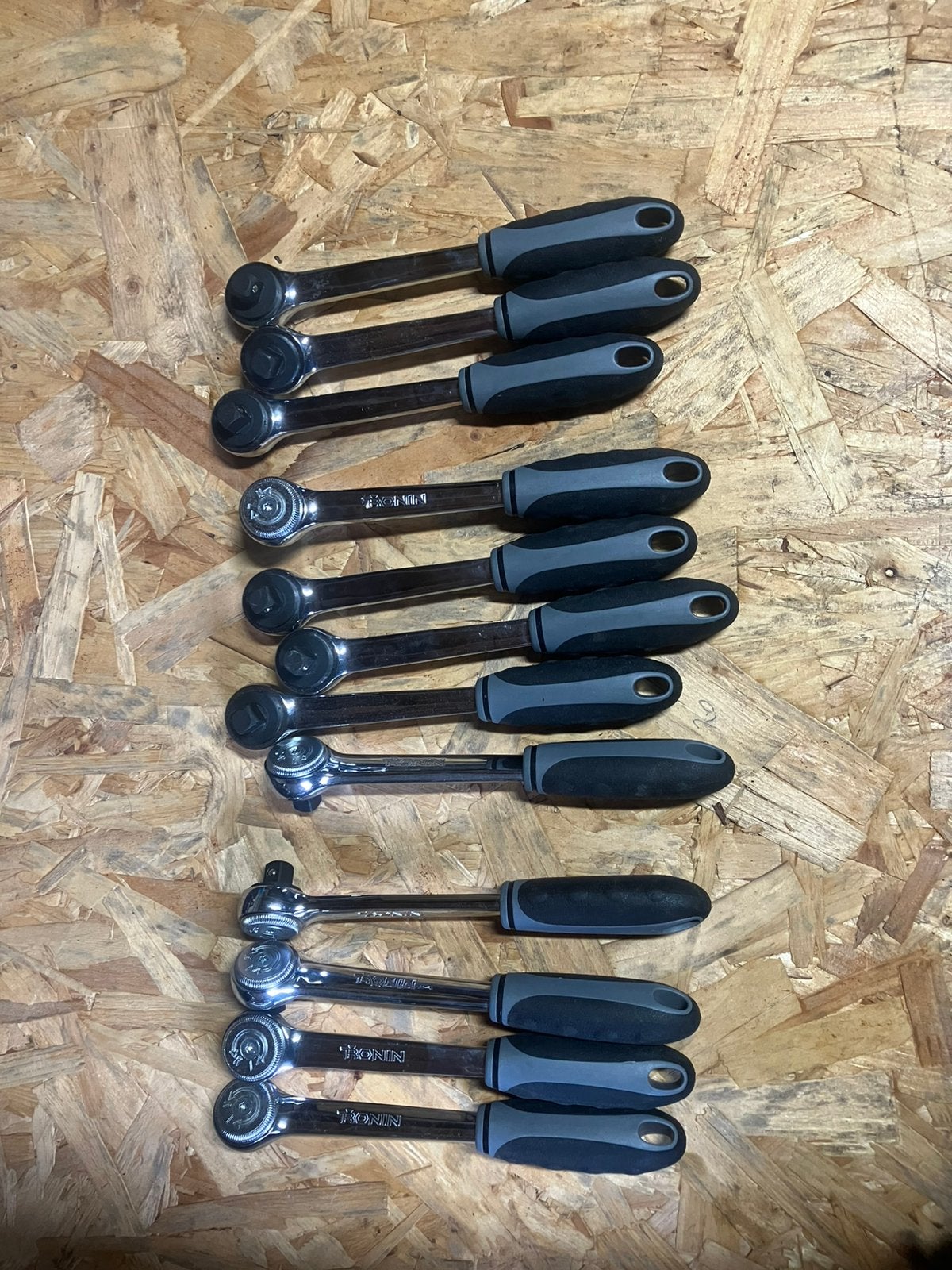 Partij ratelsleutels 12 stuks 3/8 drive, Ophalen of Verzenden, Nieuw