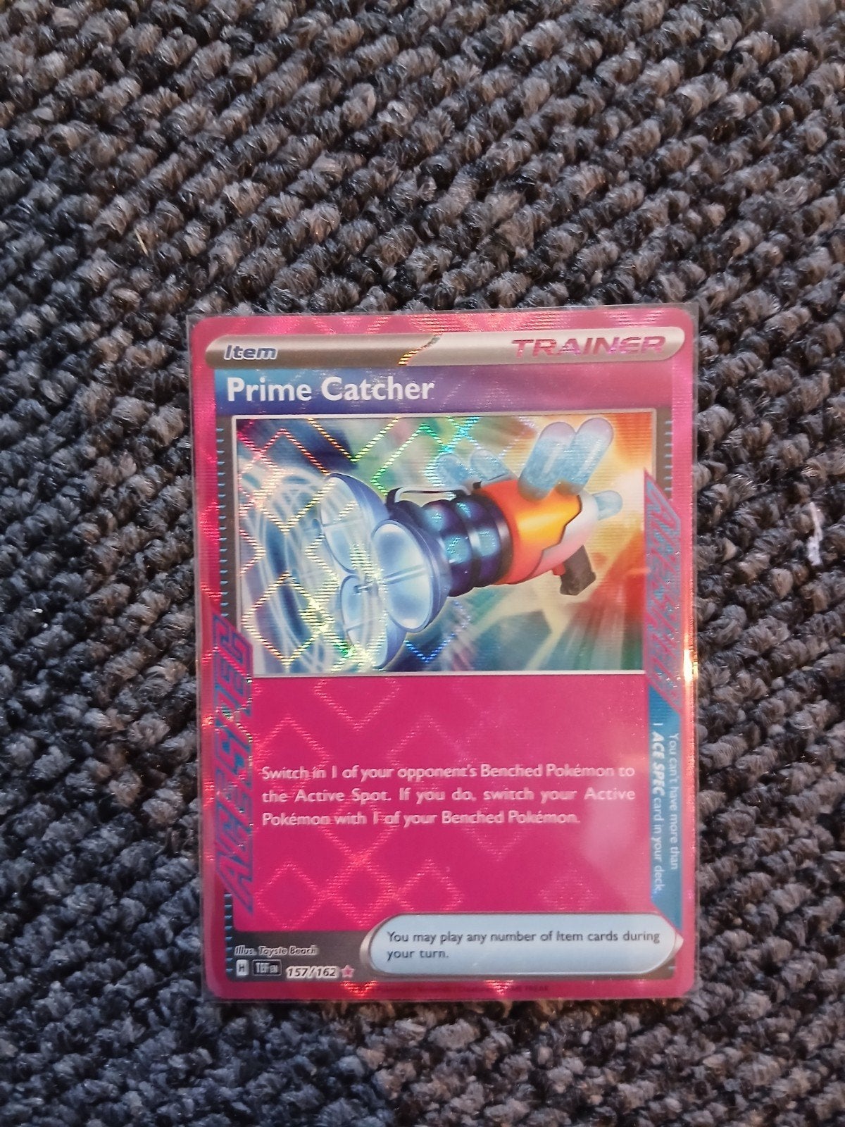Prime Catcher Trainer Kaart - Pokémon TCG, Ophalen, Nieuw, Losse kaart, Foil