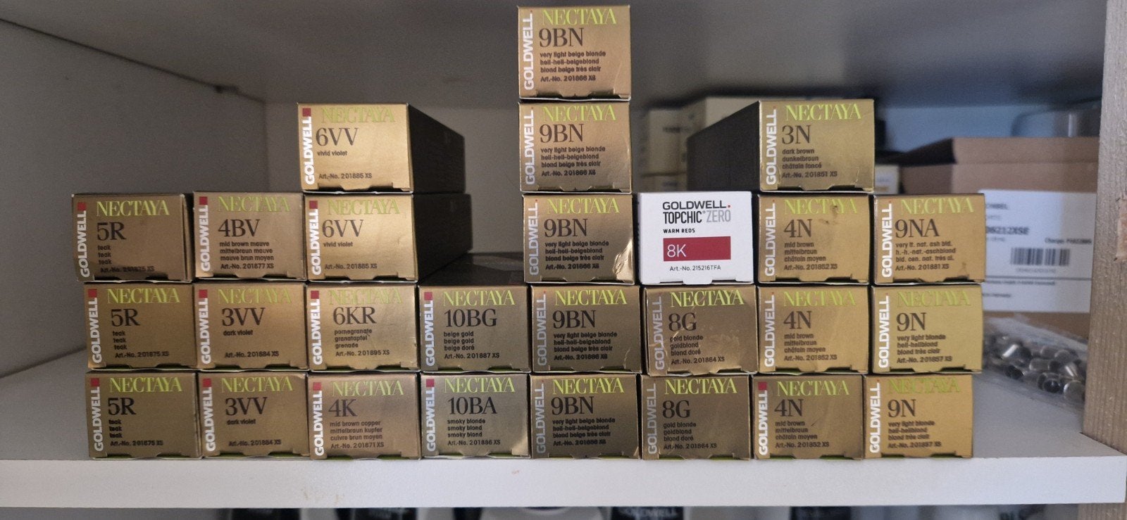 Goldwell Nectaya & Topchic Zero Ammoniavrije Haarkleuring, Ophalen of Verzenden, Nieuw
