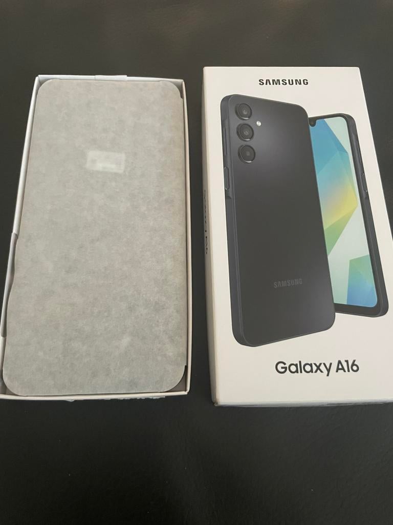 Nieuwe Samsung A16 nooit gebruikt, Ophalen, Zwart, Zo goed als nieuw, Zonder simlock