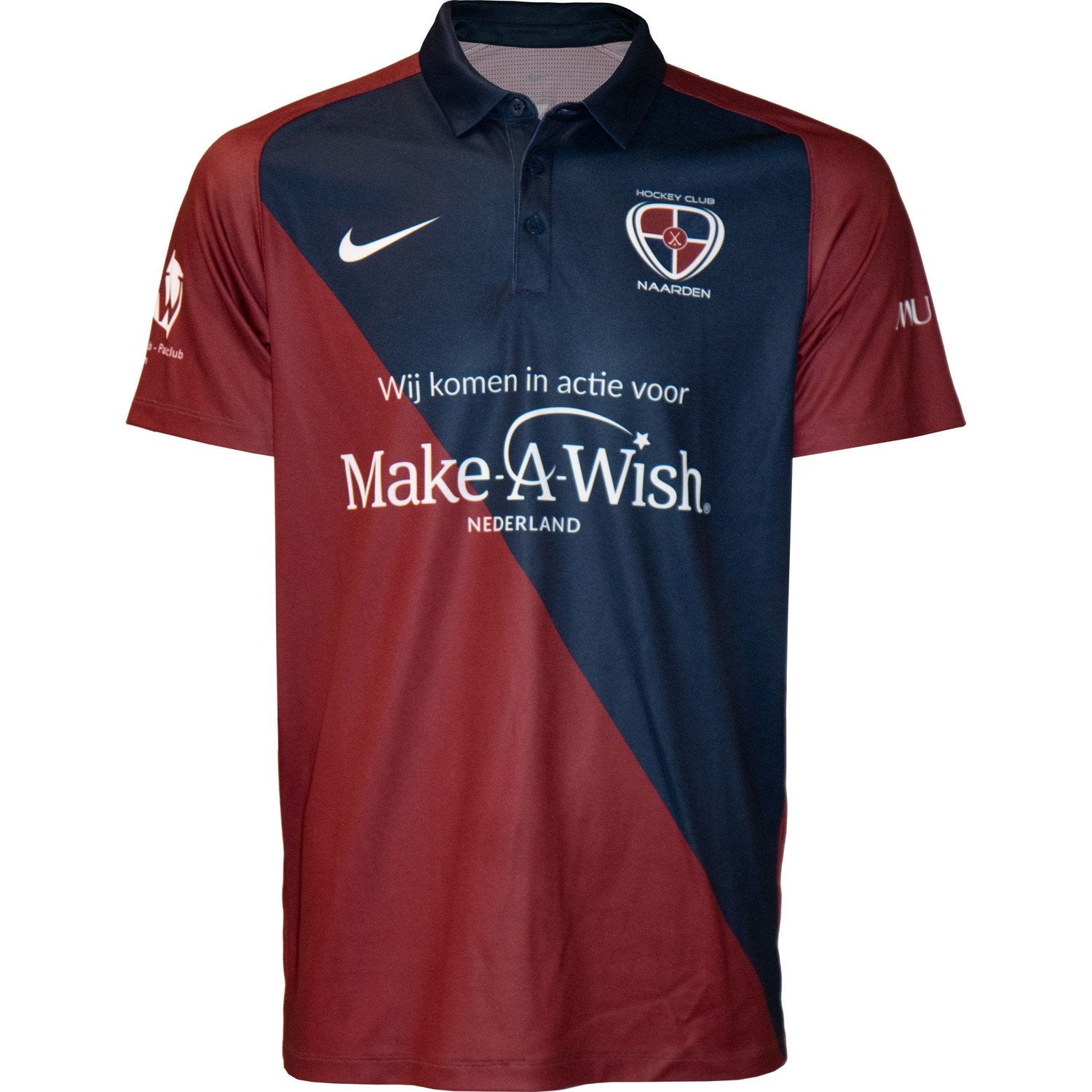 Nike Hockey Club Naarden Make-A-Wish Shirt, Maat 52/54 (L), Wit, Ophalen of Verzenden, Gedragen