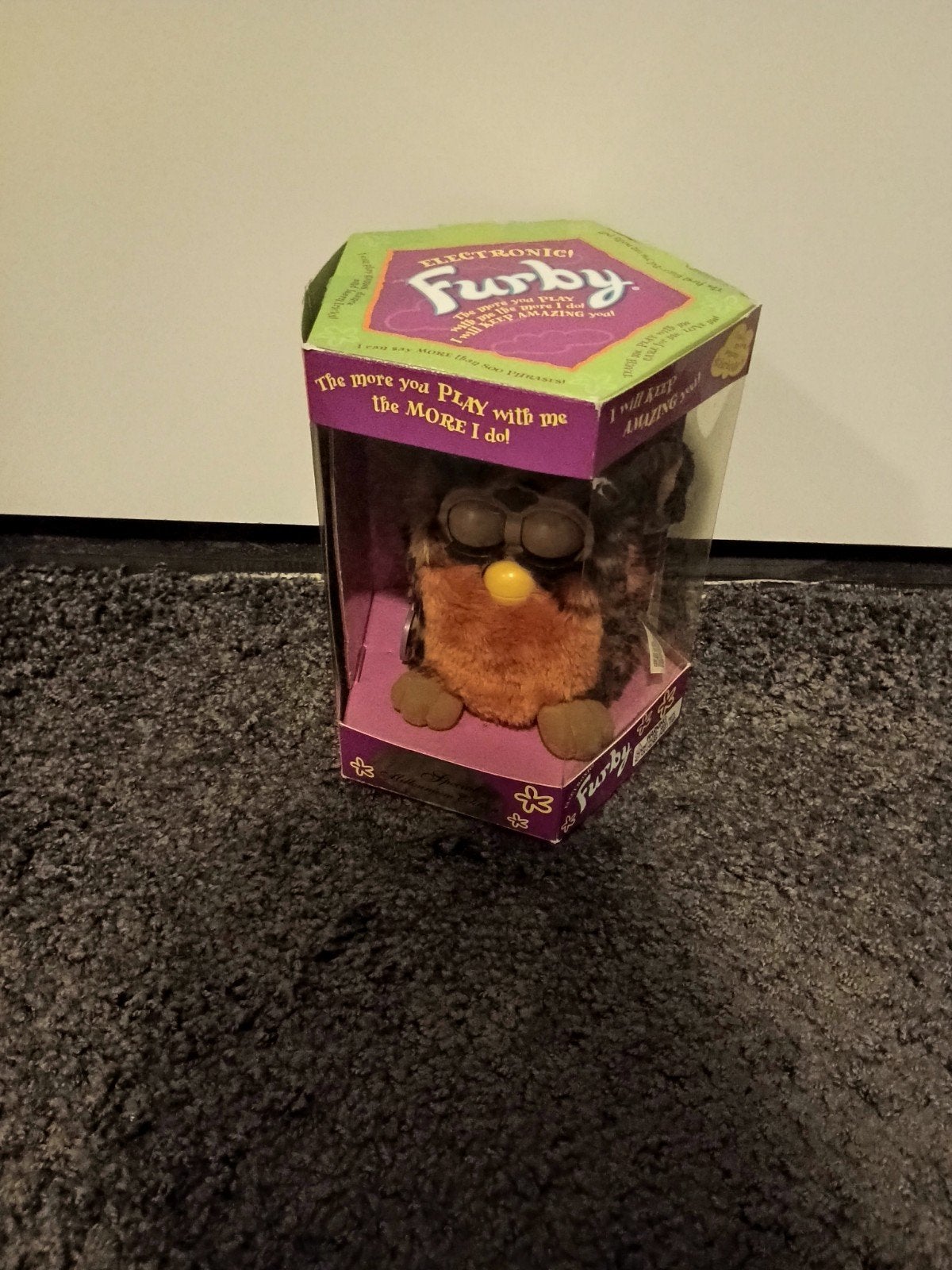 Vintage Furby Color Change in doos, Overige merken, Overige karakters, Overige typen, Ophalen of Verzenden