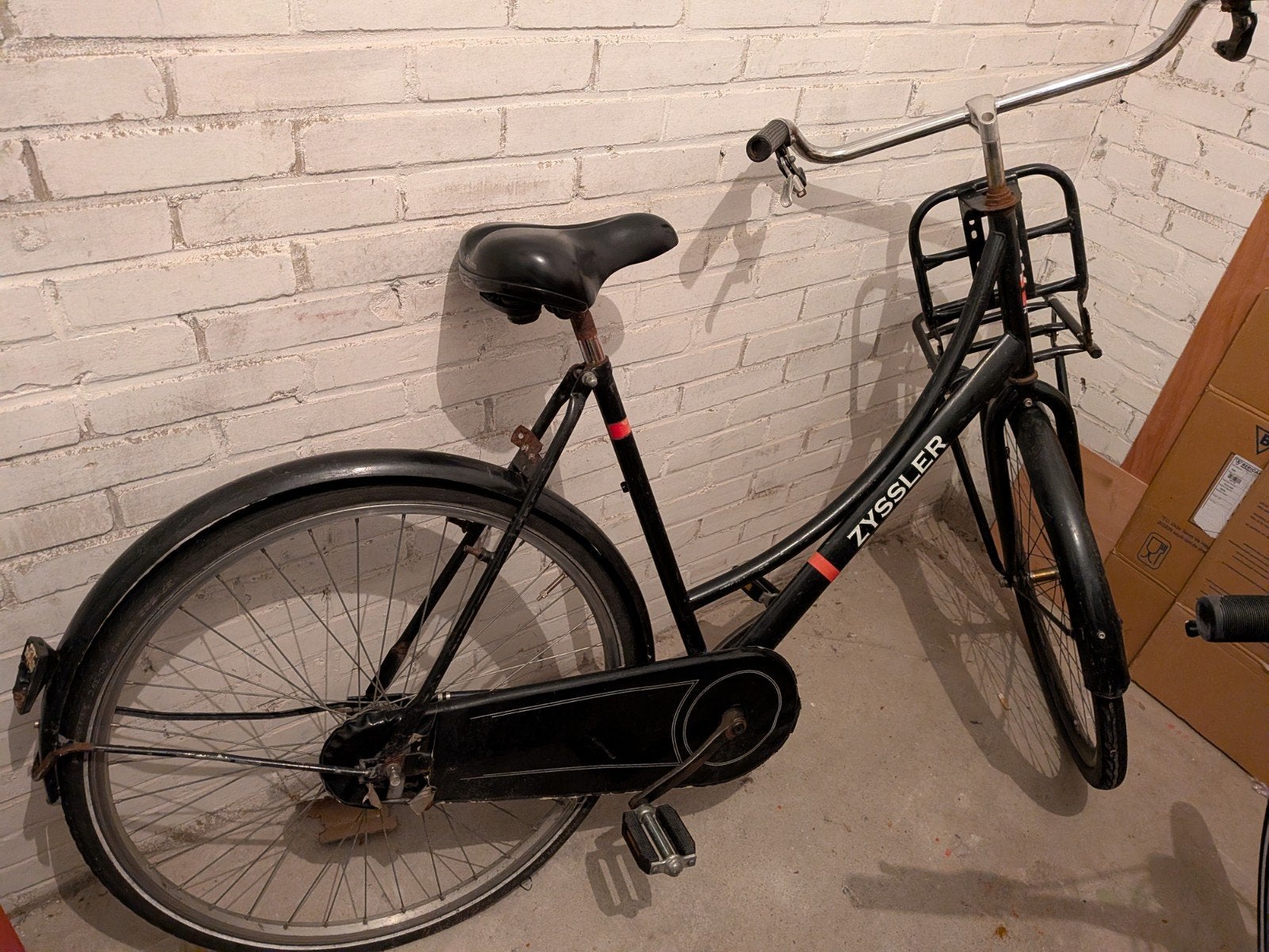 Fiets met rekje, Ophalen, Gebruikt
