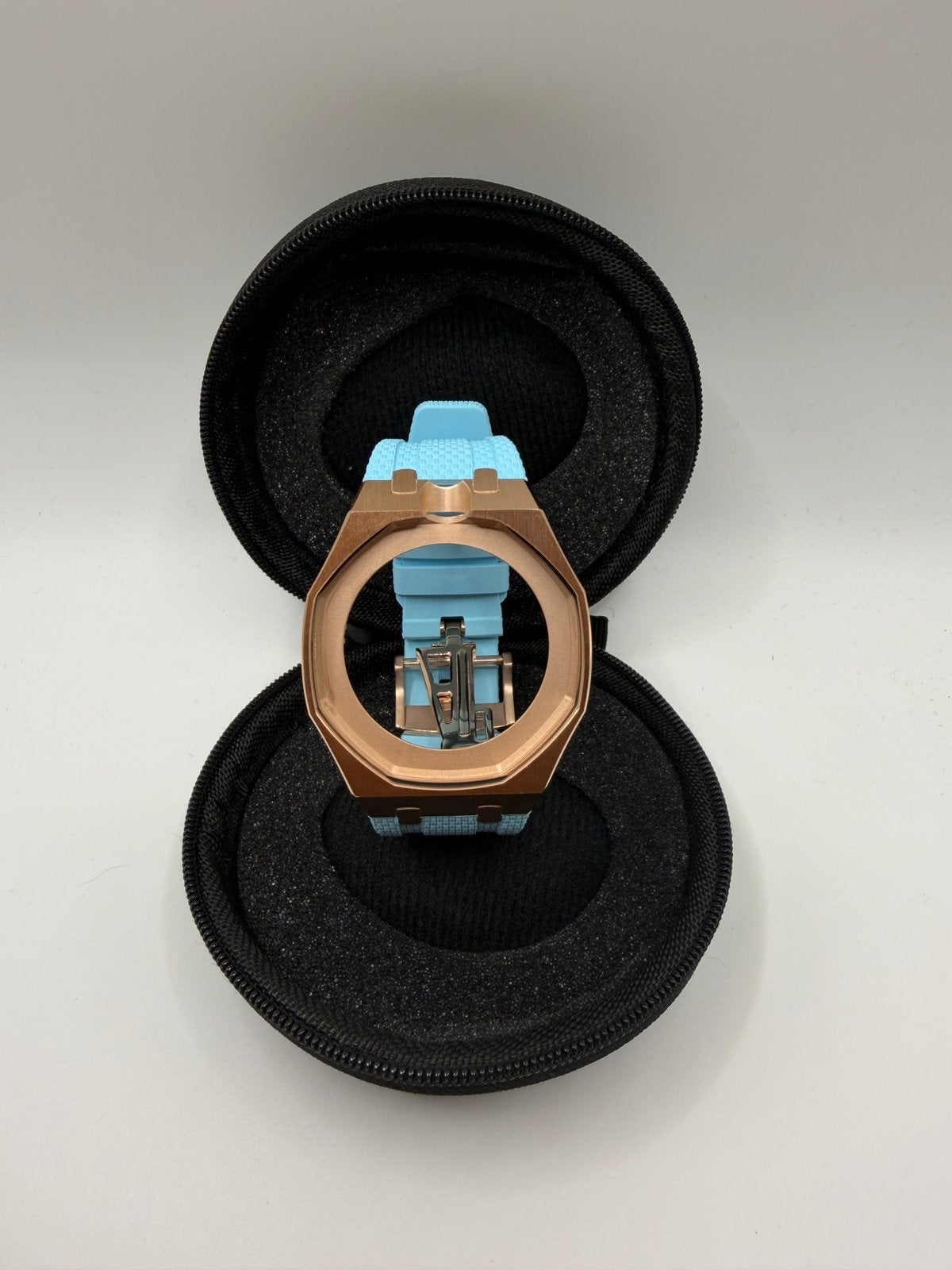 Stalen Horlogebandje - AP x Swatch Royal Pop - Lichtblauw, --, Nieuw, Ophalen of Verzenden, --
