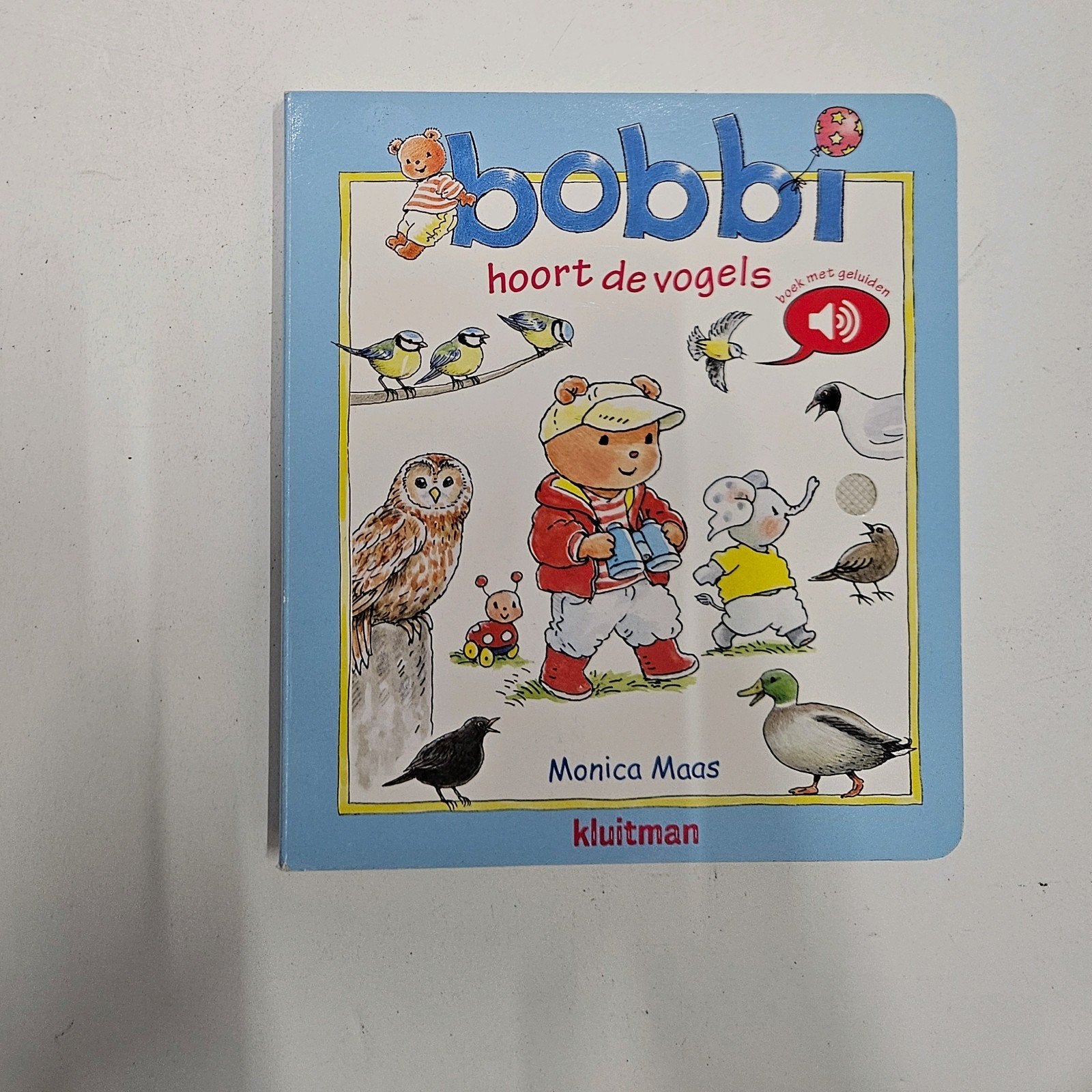 Monica Maas - Bobbi hoort de vogels, Boeken, Monica Maas, 3 tot 4 jaar, Ophalen of Verzenden, Zo goed als nieuw