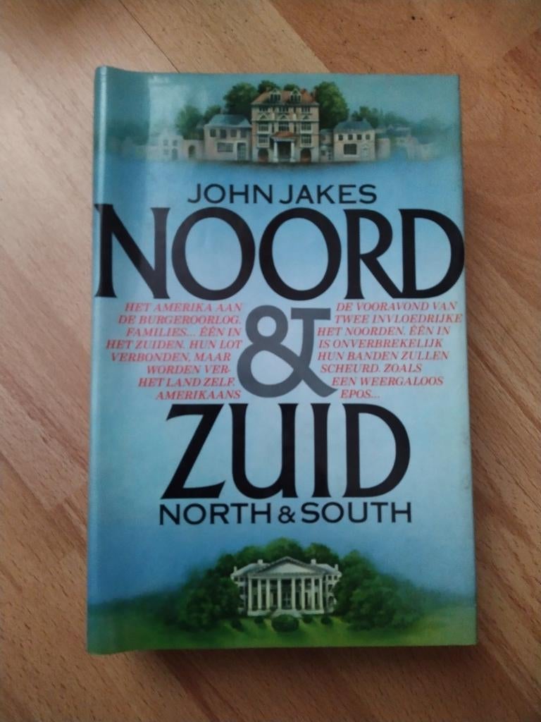 Oud boek. North and south - noord en zuid - john jakes., Boeken, Ophalen of Verzenden, Gelezen