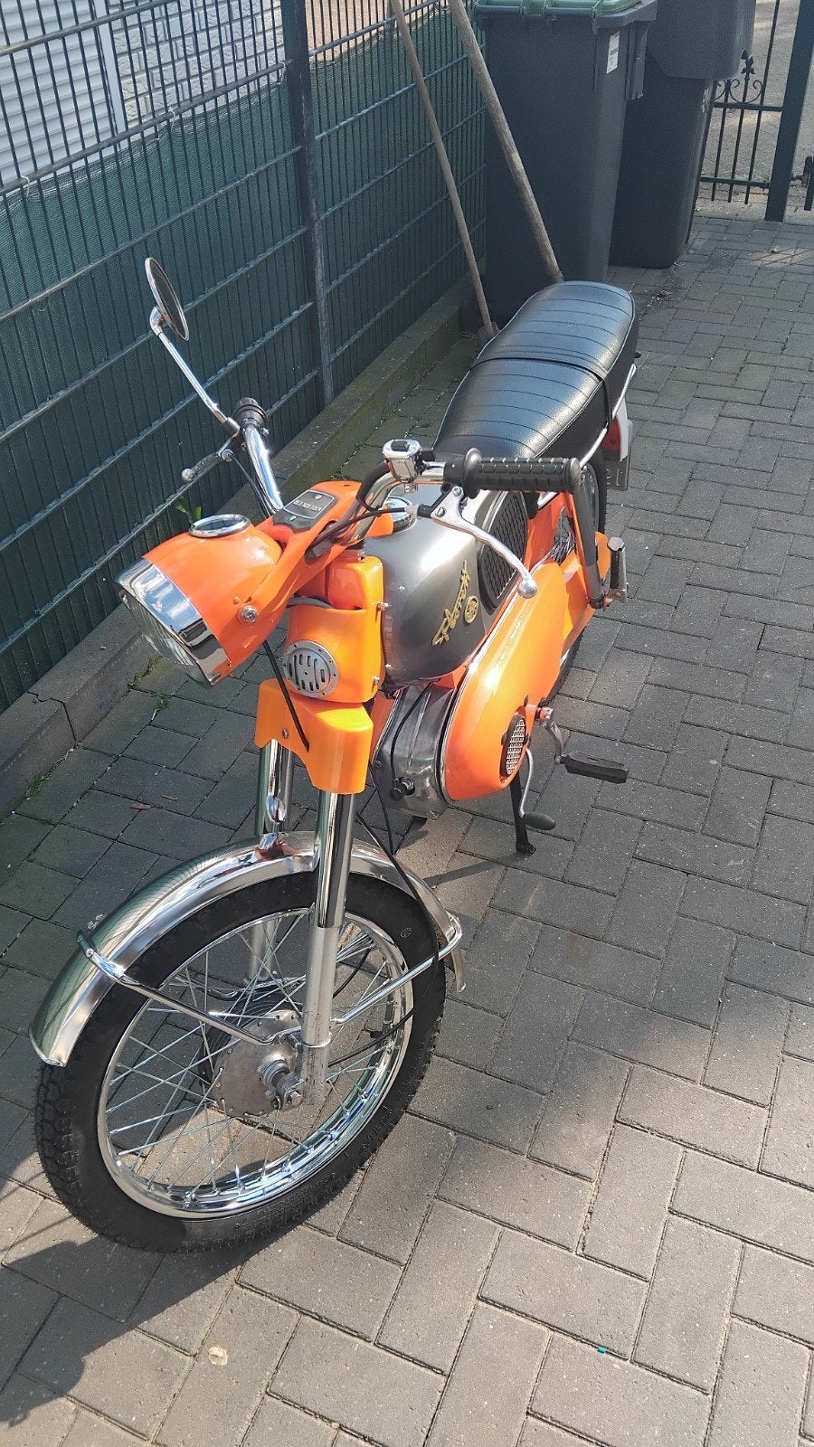 Kreidler florett buffeltank nieuwstaat, Maximaal 45 km/u, 3 versnellingen, Ophalen, Overige merken