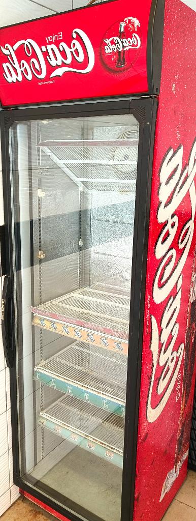 Coca cola drank koelkast glasdeur, Ophalen, 200 liter of meer, 60 cm of meer, 160 cm of meer