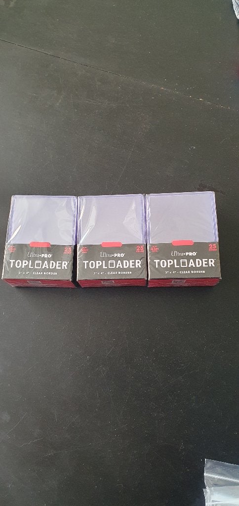 Ultra pro toploader 3 pakjes, Ophalen, Nieuw, Sleeves of Kaarthoesjes