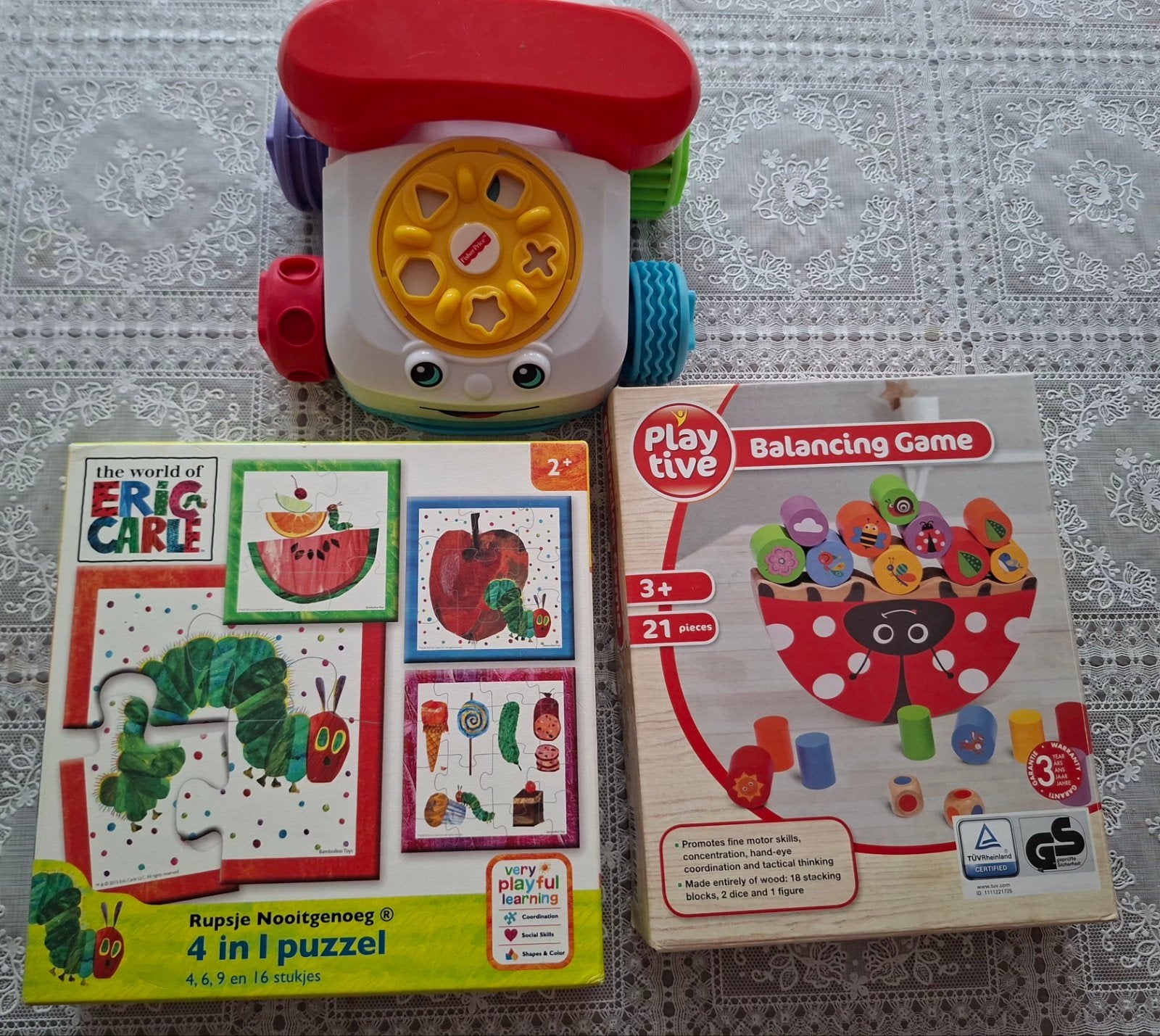 Kinderspeelgoed, Ophalen, Overige typen