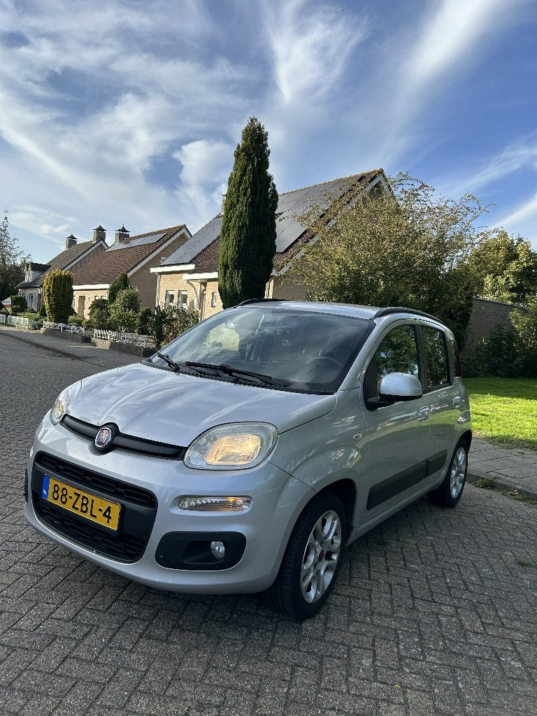 Fiat Panda Twinair Turbo 85PK 2012 Grijs AIRCO | NAP !, Stof, 40 €/maand, Panda, Origineel Nederlands
