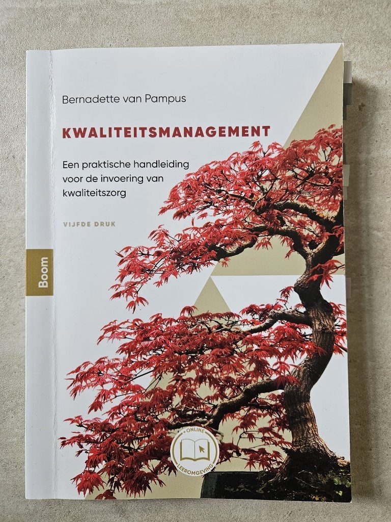 Kwaliteitsmanagement - Bernadette van Pampus - Een praktisch, Ophalen of Verzenden, Beta, Gelezen, HBO