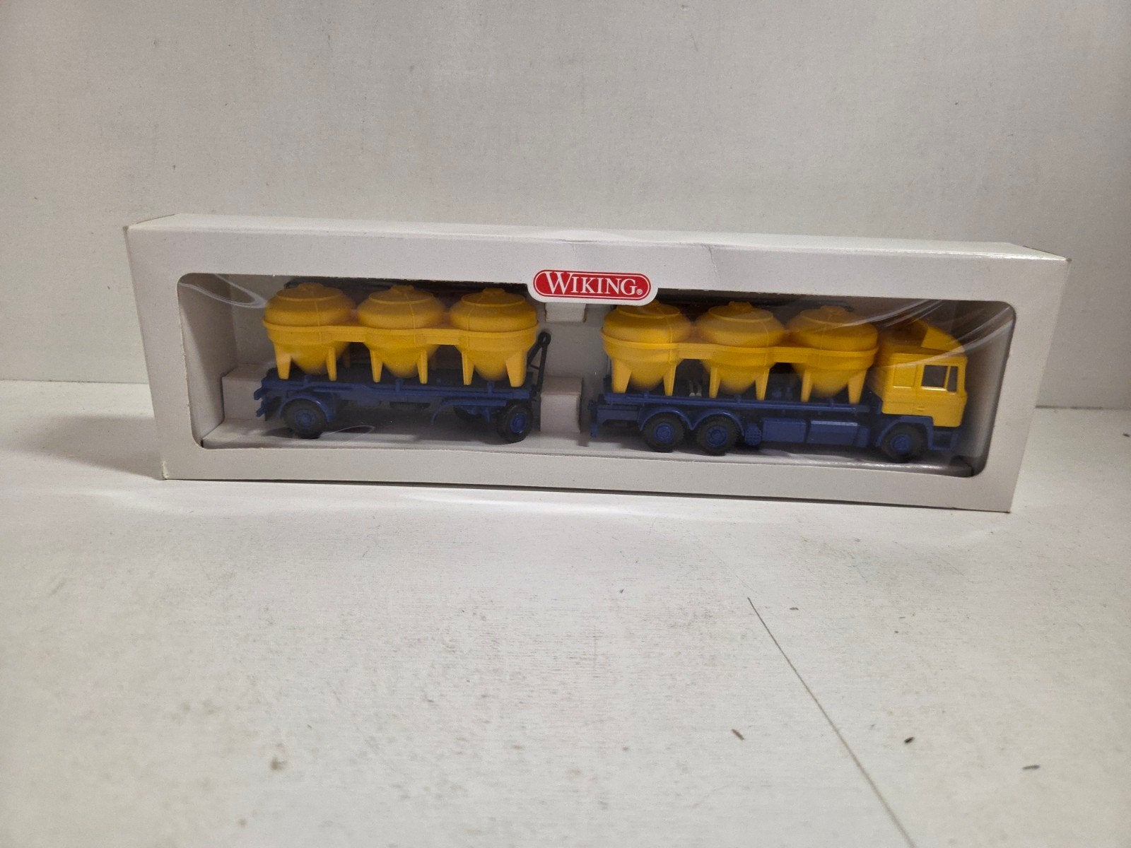 Wiking MAN F90 combi silo oplegger 1:87, ., Wiking, Nieuw, Ophalen of Verzenden