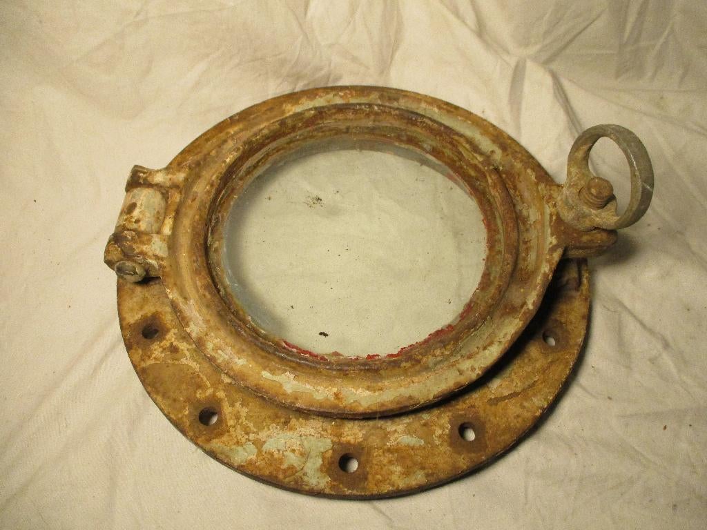 antiek patrijspoort raampje boot, Verzenden