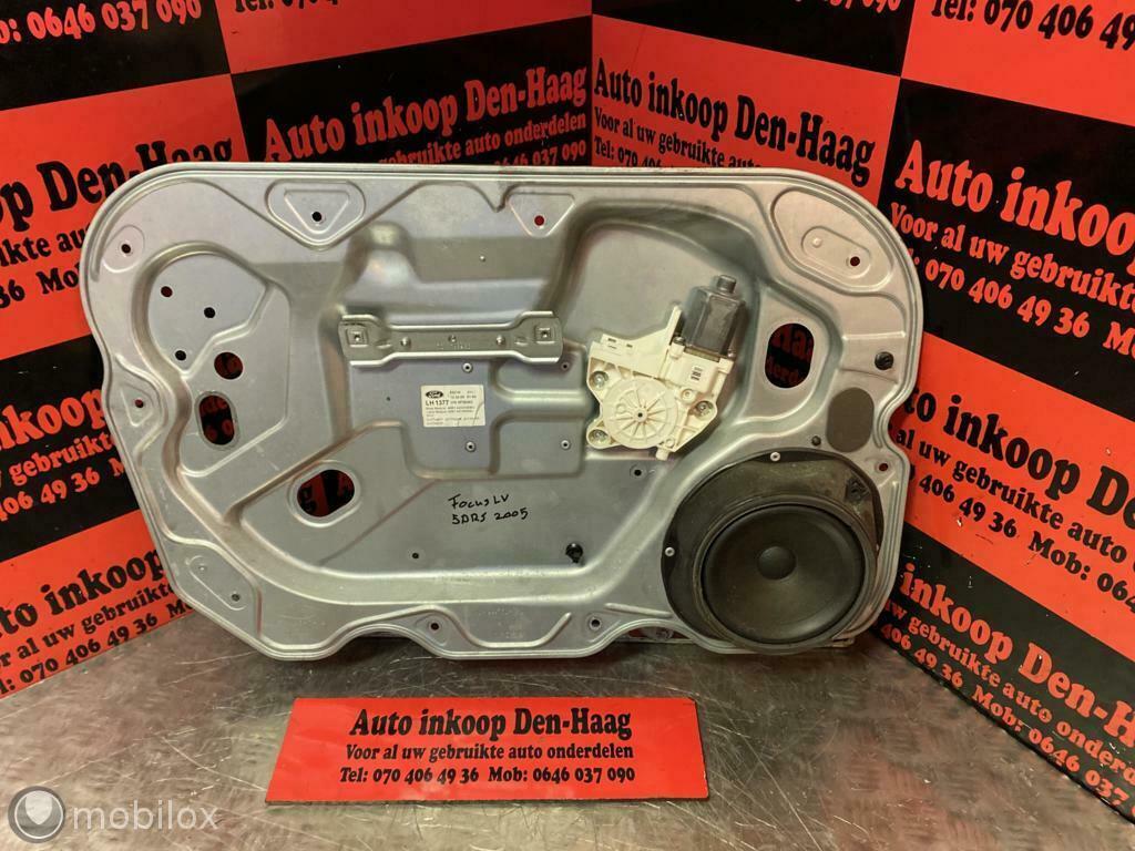 Ford Focus ('05-'11) 5-DRS Elec.Raammechanisme Linksvoor, Auto-onderdelen, Ophalen of Verzenden, Gebruikt, Ford