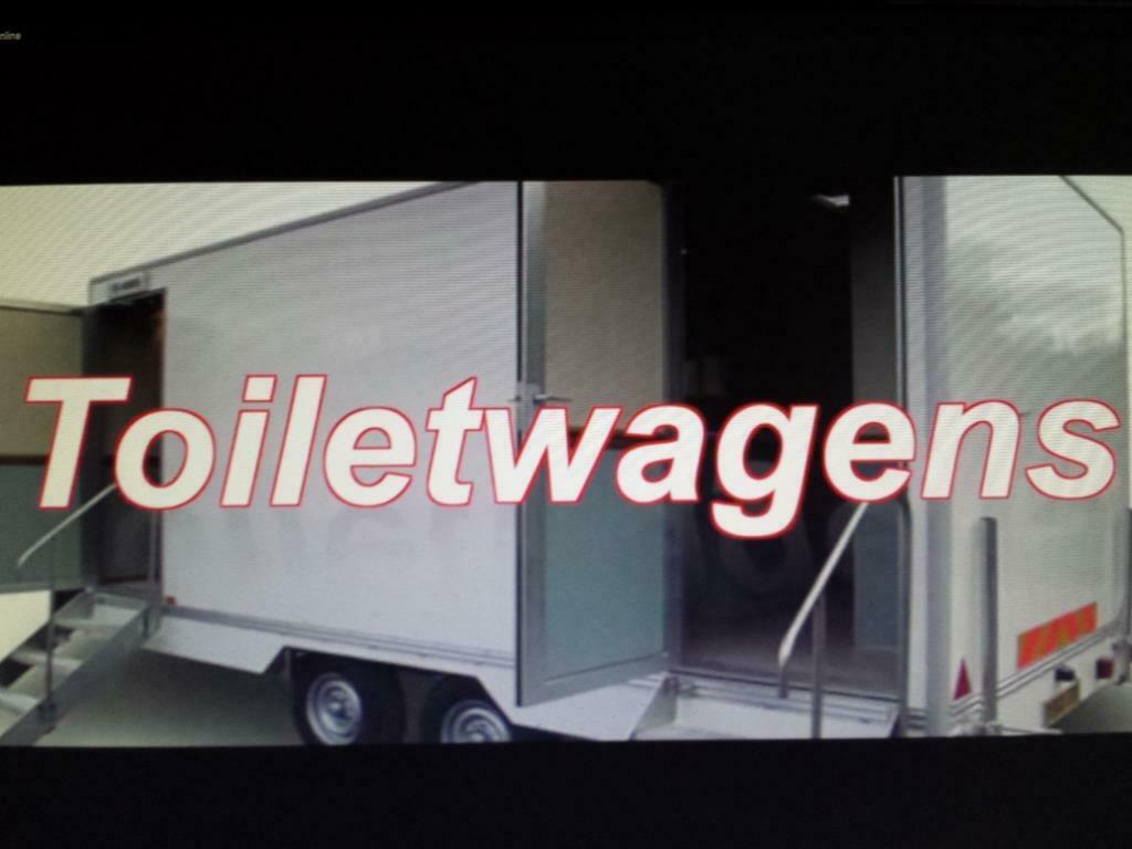 toiletwagen huren mobiele toiletwagen luxe wc verhuur, Ophalen, Nieuw, Overige