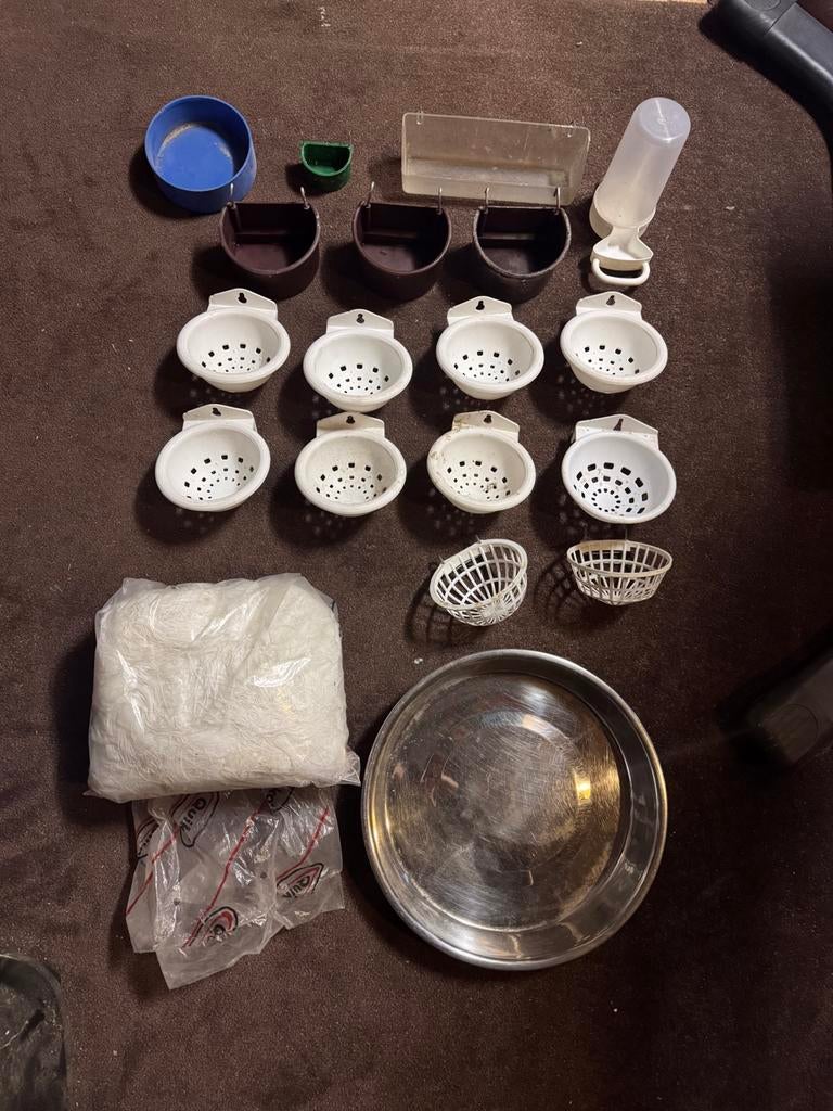 Vogel toebehoren, Ophalen, Gebruikt, Eten en Drinken