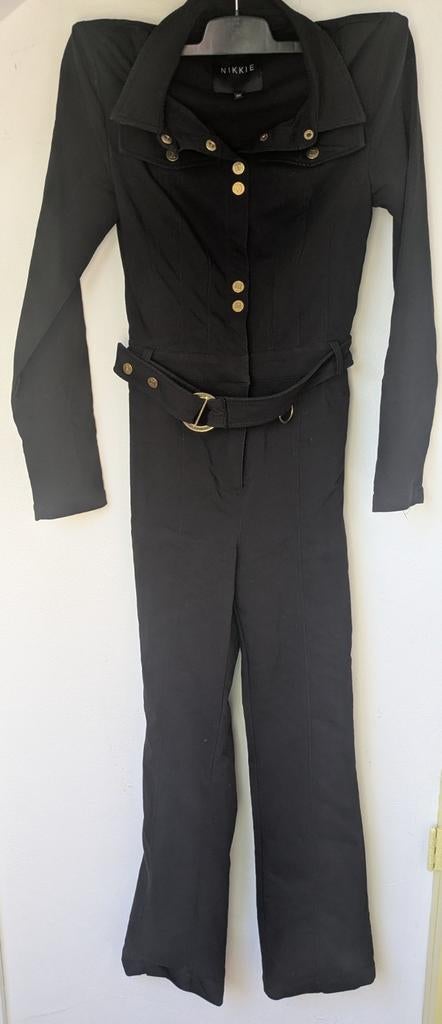 Nikkie Jumpsuit Jeans Maat 32, Kleding | Dames, Zwart, Ophalen of Verzenden, Zo goed als nieuw, Nikkie