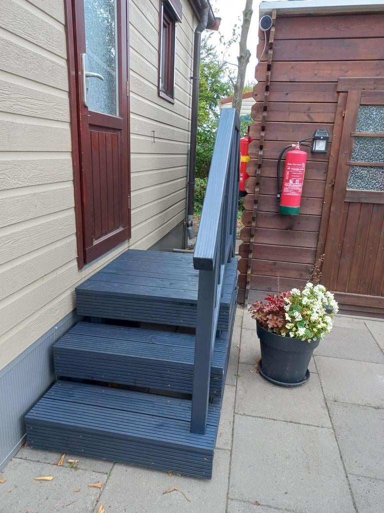 Chalet opstap, Tinyhouse, Caravanopstap, Recreatiewoning, Ophalen of Verzenden