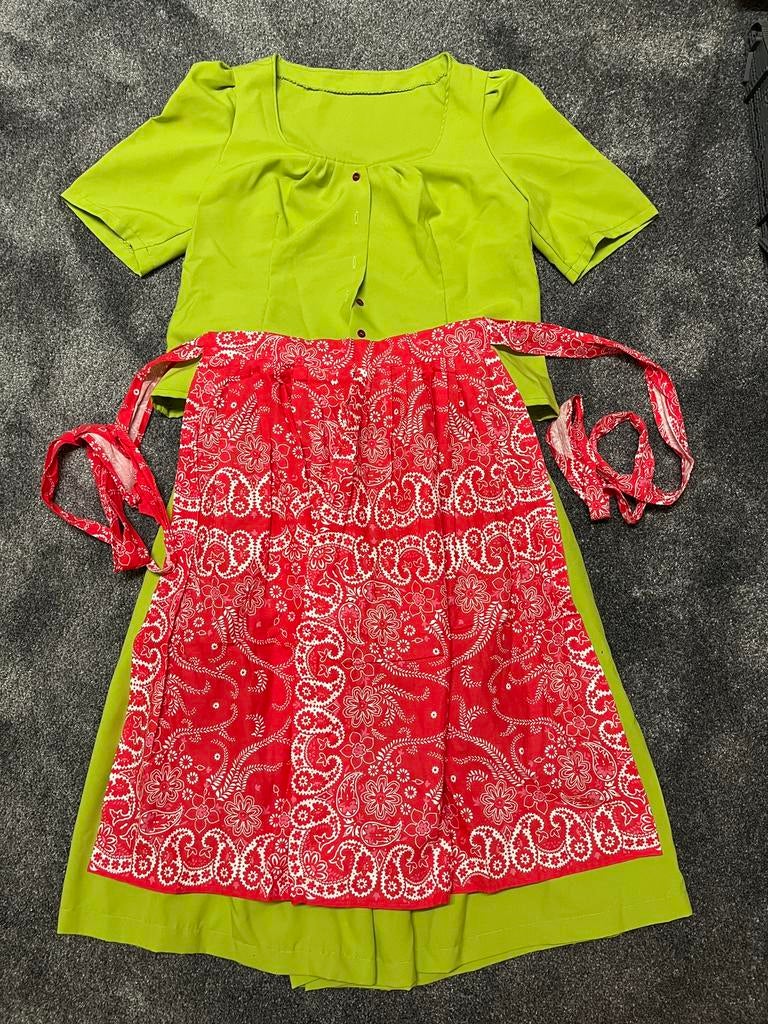 Canavals kelding boeren jassen en jurken voor een hele groep, Carnaval, Maat 46/48 (XL) of groter, Ophalen of Verzenden, Zo goed als nieuw