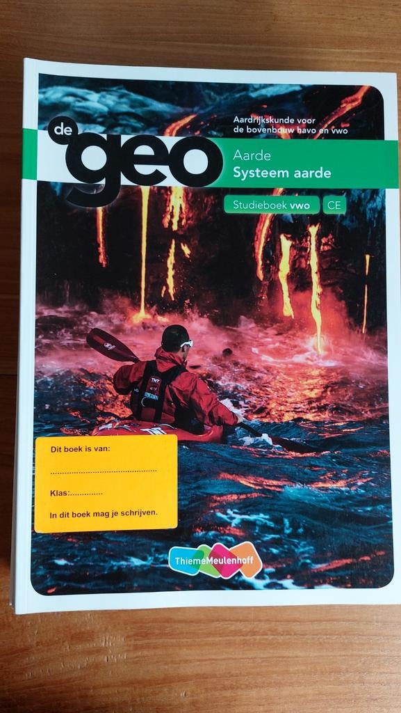 De Geo Aardrijkskunde Havo/Vwo Bovenbouw, ThiemeMeulenhoff, Zo goed als nieuw, Gamma, HBO