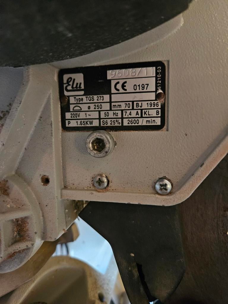 ELU TGS 273 A2 zaagmachine, Doe-het-zelf en Verbouw, Gereedschap | Zaagmachines, Ophalen, Gebruikt, ., Afkortzaag