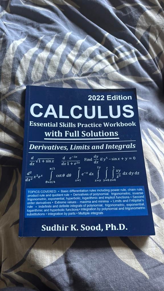 Calculus (Essential Skills Practice Workbook), Ophalen, Zo goed als nieuw, Overige niveaus, Engels
