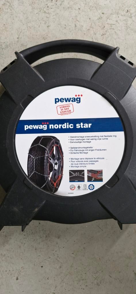 Pewag Nordic Star N-73 Sneeuwkettingen, nieuwprijs 69, Ophalen, Zo goed als nieuw
