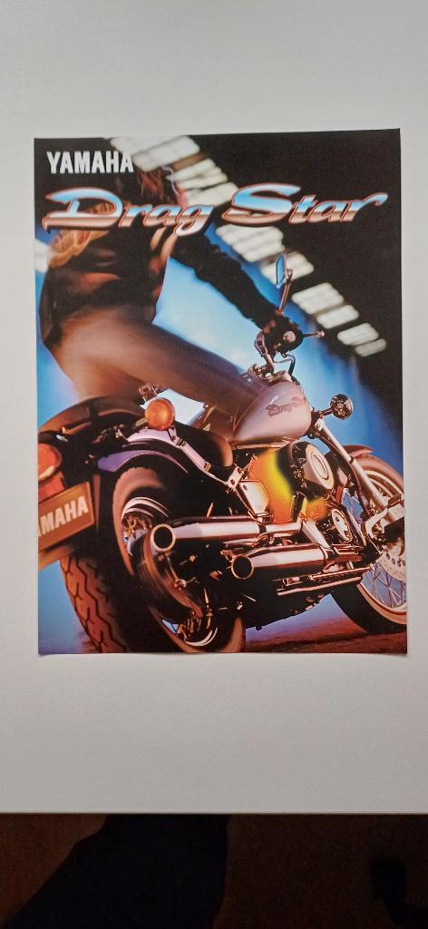 Originele folder Yamaha XVS 650 Drag Star 1997 - 1999, Ophalen of Verzenden, Yamaha