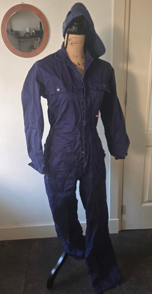 Donkerblauwe theater werkkleding - Eenmalig gedragen, Kleding | Heren, Broeken en Pantalons, Onbekend, Blauw, Overige maten, Ophalen of Verzenden