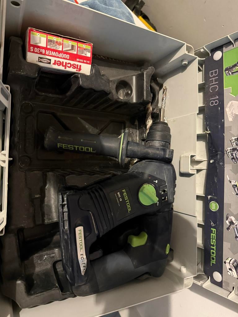 AccuBoormachine festool bhc 18, Doe-het-zelf en Verbouw, Gereedschap | Boormachines, Ophalen
