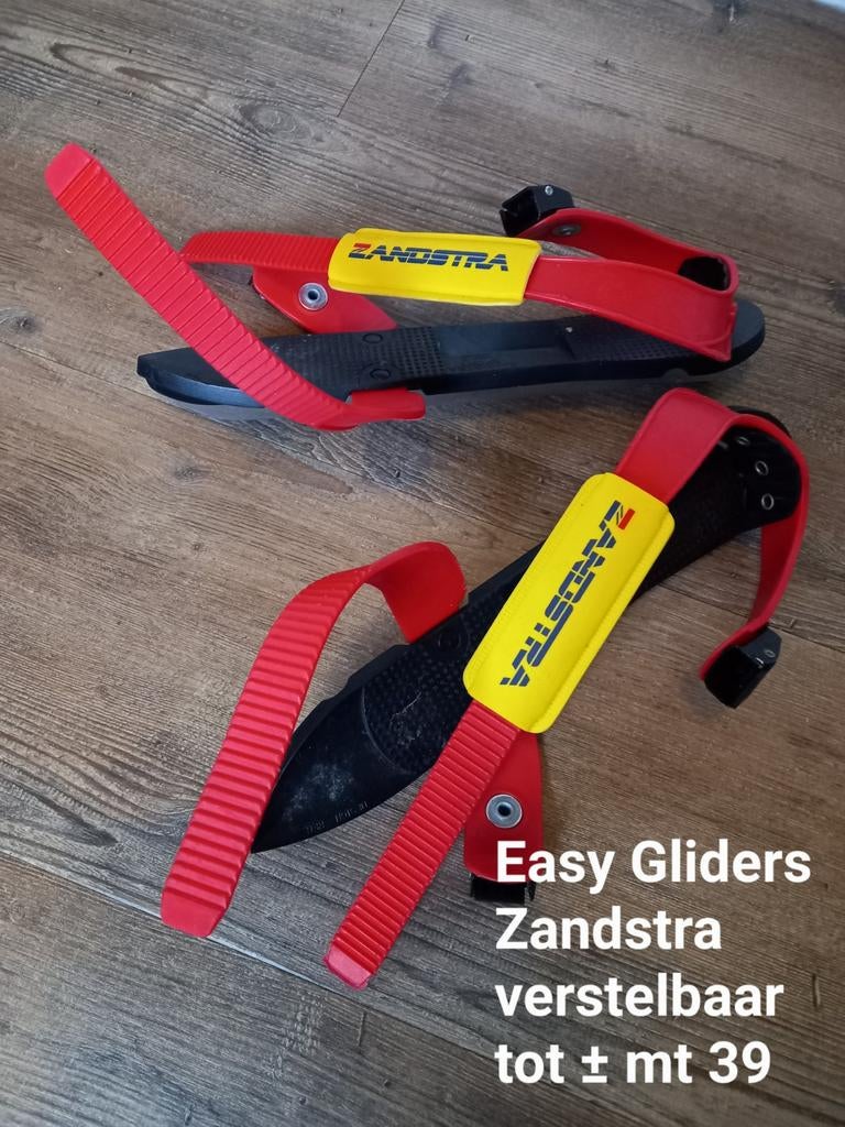 Easygliders Zandstra, tot maat 39, zgan, schaatsen, Ophalen of Verzenden, Zo goed als nieuw, Overige typen, Zandstra