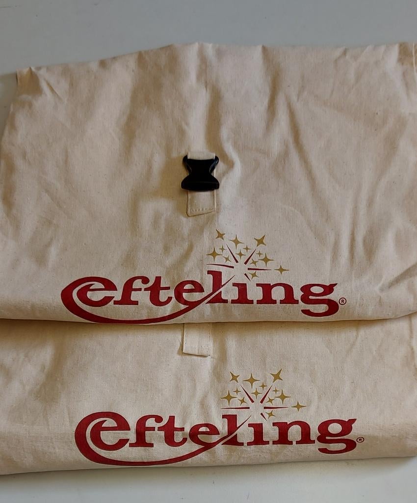 2 Efteling Katoenen Rugtassen, Ophalen of Verzenden, Zo goed als nieuw, Overige merken