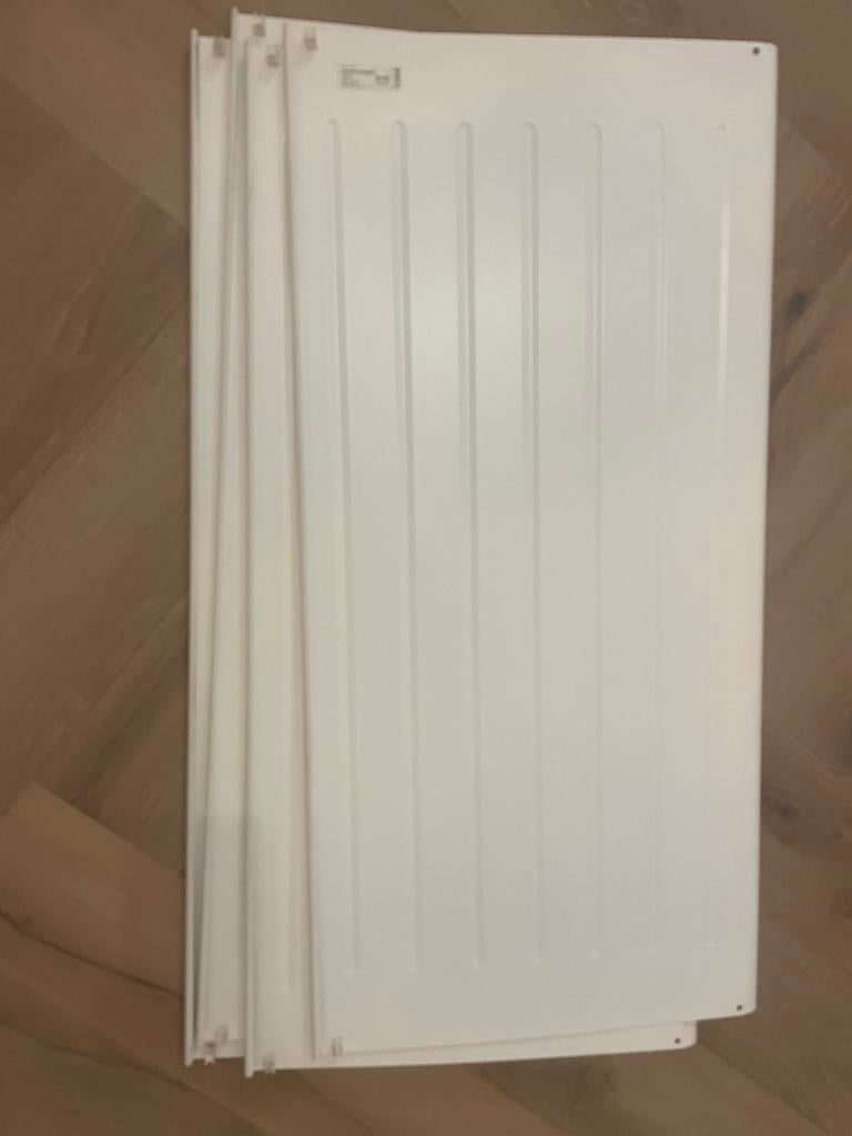 4x IKEA Komplement schoenenplank 75x35 - Wit, Met plank(en), Kunststof, Zo goed als nieuw, Minder dan 100 cm