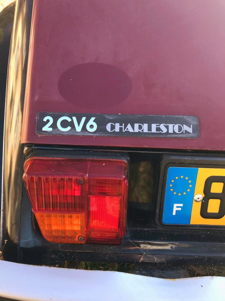 2CV 6 Charleston 1985, ongerestaureerde goede staat (in NL), foto 8