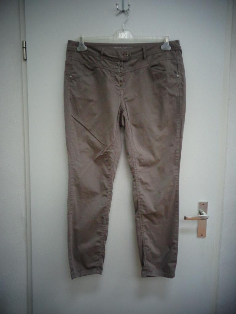 Taifun broek lichtbruin/leverkleur, maat 44, Bruin, Maat 42/44 (L), Ophalen of Verzenden, Zo goed als nieuw