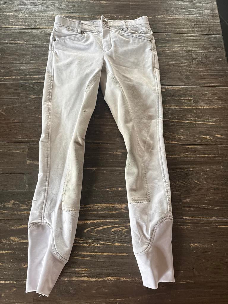 Witte rijbroek, Dieren en Toebehoren, Ophalen of Verzenden, Dressuur, Onderkleding
