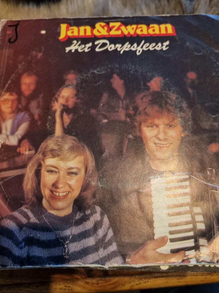Jan & Zwaan - Het Dorpsfeest Single, Ophalen of Verzenden, Gebruikt, Overige formaten, Levenslied of Smartlap