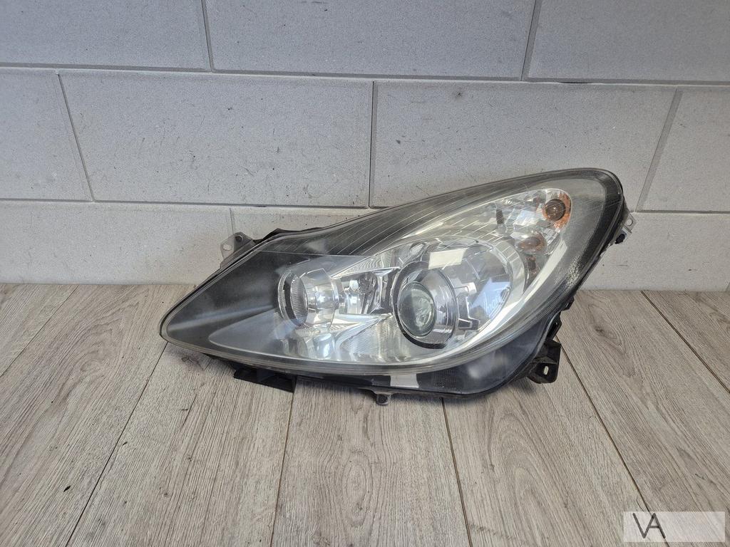 Opel Corsa D 2006 - 2010 koplamp links met AFL 13186385 €100, Auto-onderdelen, Verlichting, Gebruikt, -, -, Opel