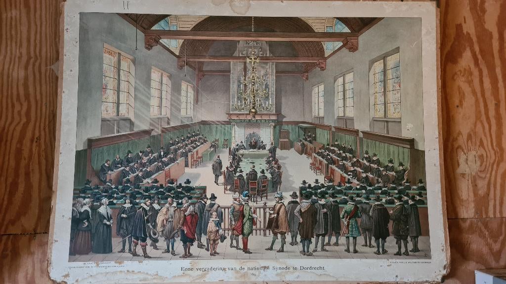 Isings schoolplaat, Ophalen of Verzenden, Geschiedenis